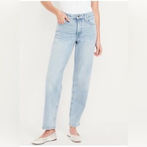NWT Old Navy High-Rise OG LOOSE Straight Jeans